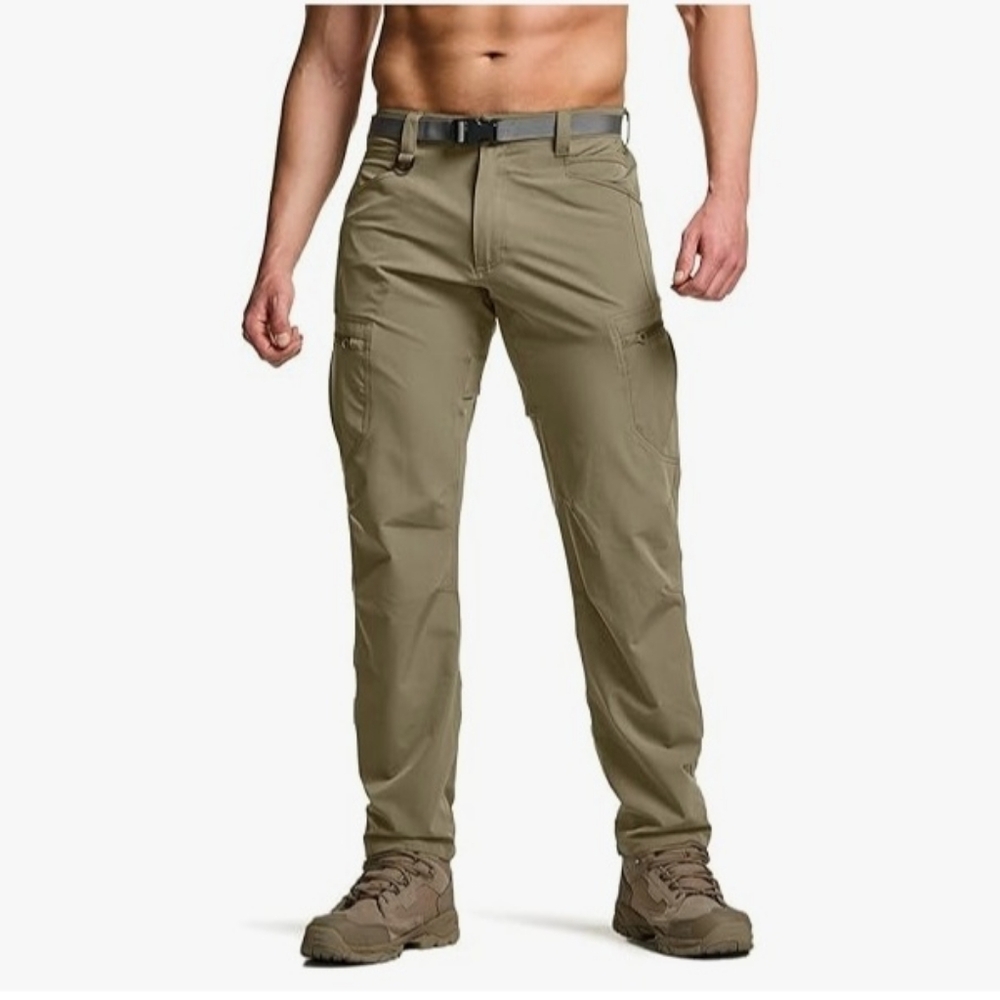 CQR Tactical Pants, Size 38W/30L, Tan